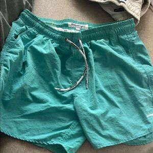 Maday Polo Men's Green Swim Trunks